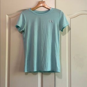 Teal under armour athletic  tee